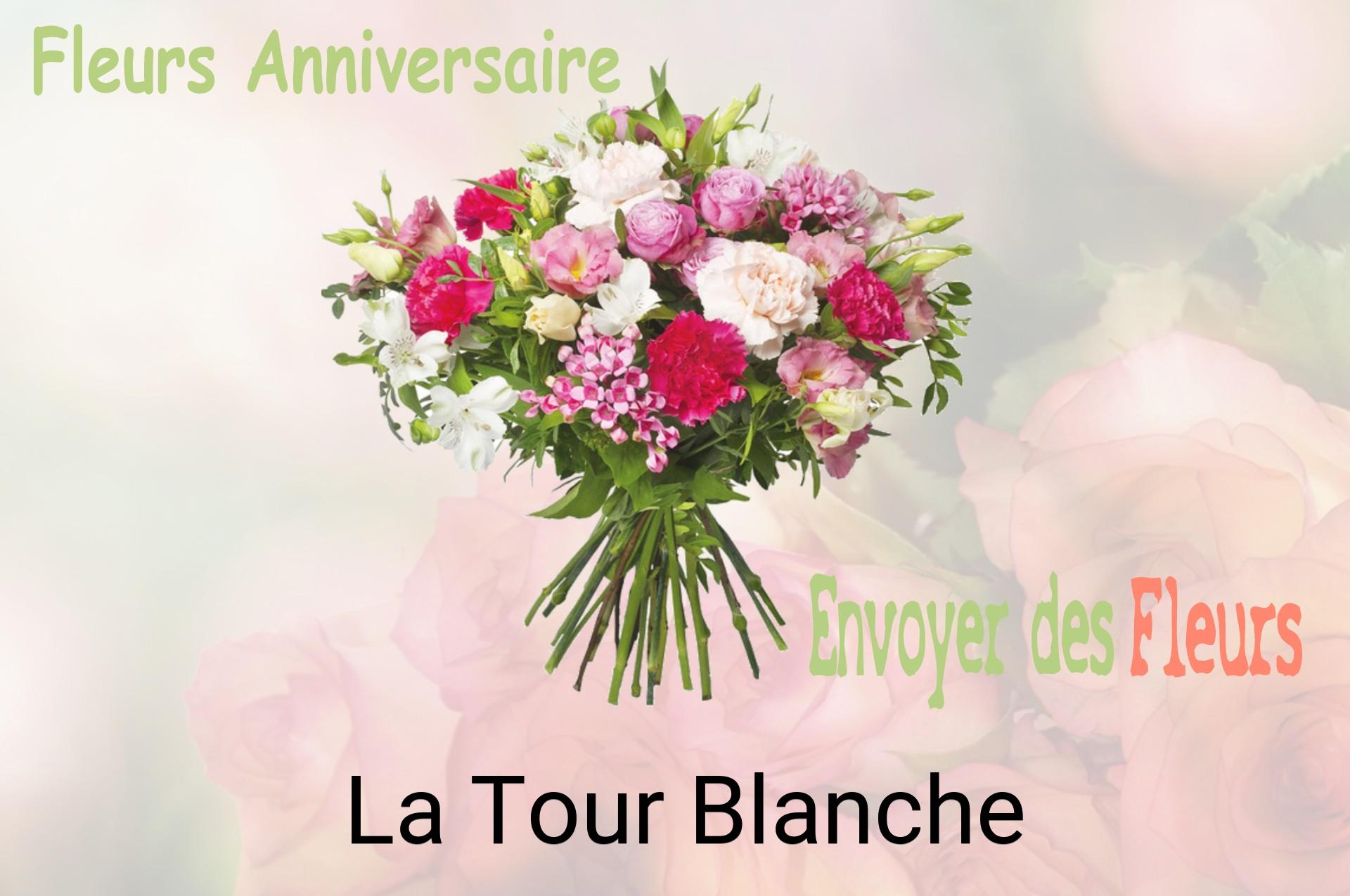 Bouquet de fleurs d’anniversaire livré à La Tour-Blanche